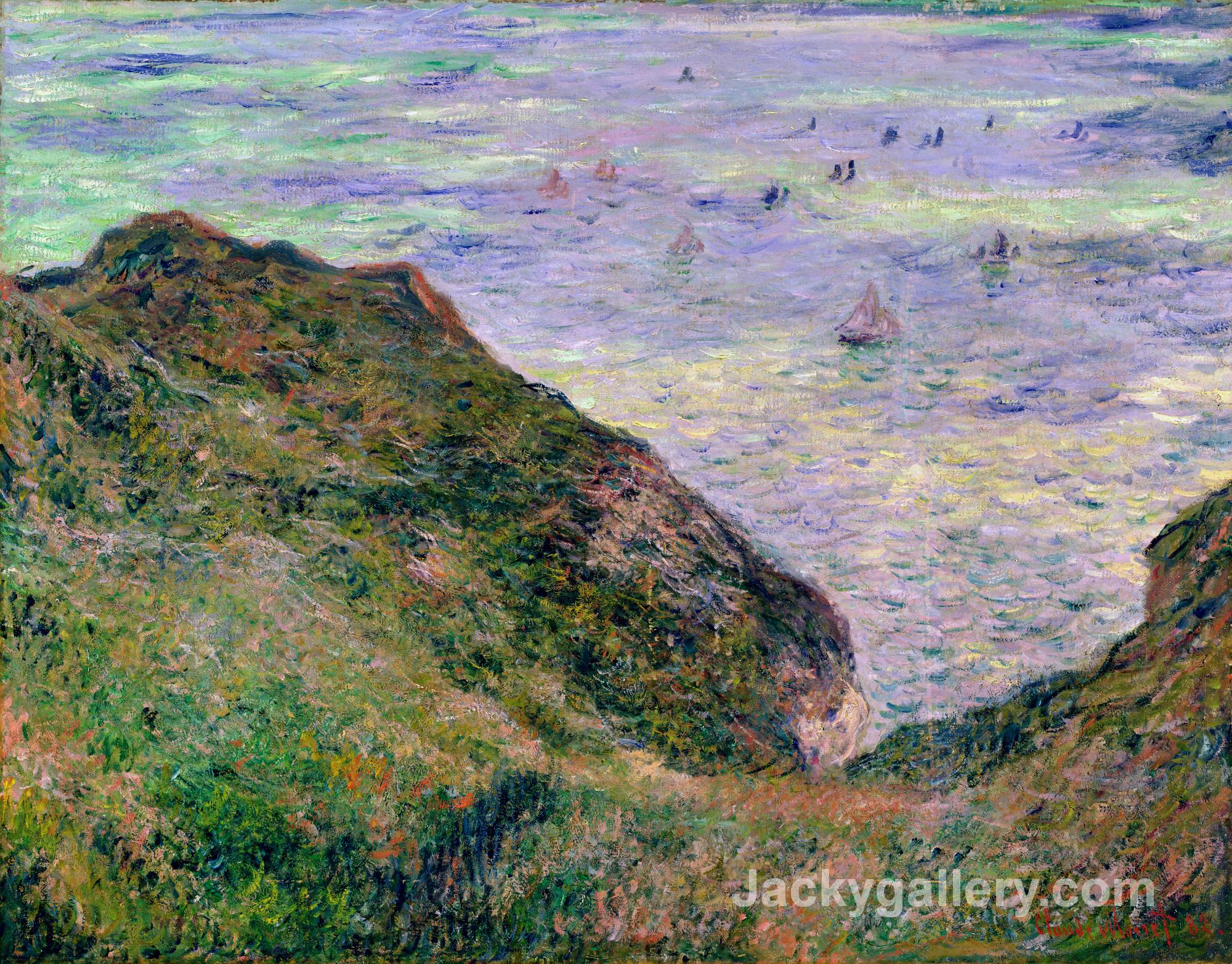View Over the Sea by Claude Monet paintings reproduction